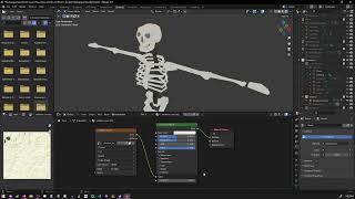 Unshaded or Fullbright material in Blender 4 no shadows fully lit [upl. by Baxy]