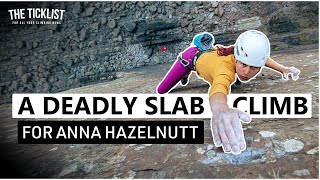 Anna Hazelnutt climbs The Walk of Life E9 6c  The Ticklist [upl. by Linda]