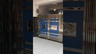 Ss steel main Doors latest design laser cutting sheet steelgate steelworks fabrication short [upl. by Thetos213]