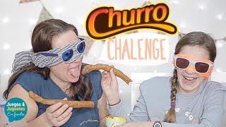 RETOS DIVERTIDOS  ¡CHURRO CHALLENGE [upl. by Rusert]