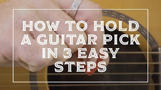 How to Hold and Use a Guitar Pick with Mark TheGuitarGuy [upl. by Diana833]