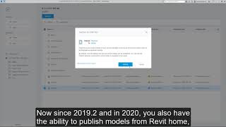 Revit 2020 Publish Cloud Models on Revit Home [upl. by Kristie]