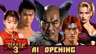 Tekken 3 opening as movie stills  generated with AI [upl. by Ahsilra67]