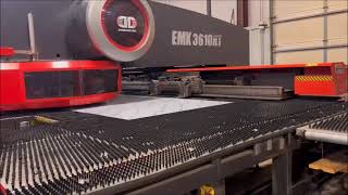 2012 Amada EMK 3610NT Turret Punch 8074383 [upl. by Haslett91]