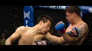 The Korean Zombie vs Leonard Garcia  WEC 48  Full Fight Fight MMA Boxing Knockout [upl. by Odlanir]