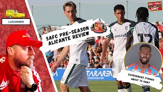 SAFC Pre Season Alicante Review  New Away Strip Stunning [upl. by Ailemap]