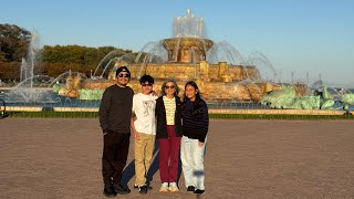 Family Day Trip to Chicago Giordano’s deep dish pizza Grant Park and Navy Pier [upl. by Shuping]