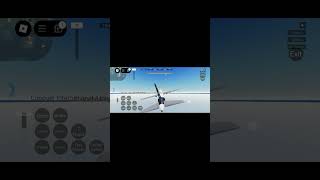 Luftansa Flight 7180  Roblox Airplane Crash [upl. by Hatokad]