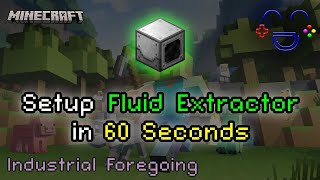 Setup Fluid Extractor in 60 Seconds  Industrial Foregoing [upl. by Peggi]