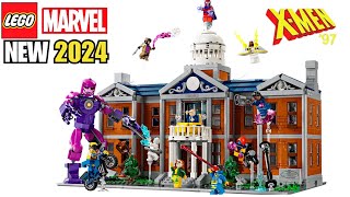 LEAKED  LEGO JUST ANNOUNCED THE NEW XMEN MANSION LEGO SET 76294 [upl. by Eerehc]