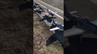 Our formation at my airfield rcplane rc hobby [upl. by Attelrahs725]