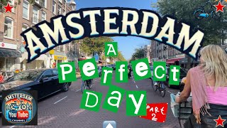 Amsterdam Bicycle Video 29 ABV29 A trip from Tropenmuseum  Java Straat  Oost Coffeeshop 23092024 [upl. by Uamak]