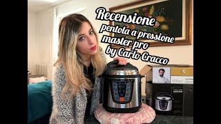 RECENSIONE PENTOLA A PRESSIONE ELETTRICA MASTERPRO BY CARLO CRACCO [upl. by Leumhs]