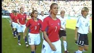 2003 WOMENS WORLD CUP USA vs Germany Match 5 [upl. by Ytak]