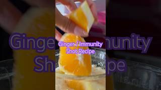 Here’s how to make gingerimmunity shots recipe wellnesstips immunitybooster glowingskin recipe [upl. by Burwell]