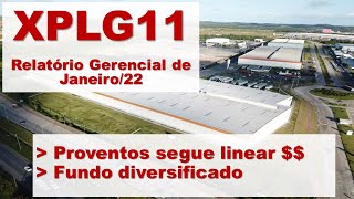 FII XPLG11  Relatório Gerencial de Janeiro2022 [upl. by Donovan]