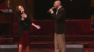 Chante Moore and Kenny Lattimore quotMore Than Anythingquot at West Angeles COGIC Flashback [upl. by Brathwaite]