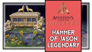 Assassins Creed Odyssey Legendary Chest Locations  Hammer of Jason Legendary Hammer [upl. by Ahsienet]