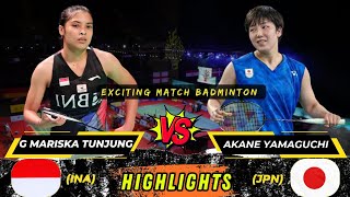 Exciting Match 🔴 Gregoria Mariska Tunjung Vs Akane Yamaguchi Ahead of Japan Masters 2024 [upl. by Ahsitam]