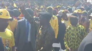 LatestNelson Chamisa Arrival And Full Speech At Bulawayo RallyWhite City Stadium [upl. by Nocam]