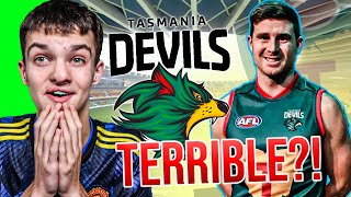 MY HONEST REACTION To TASMANIA DEVILS [upl. by Sesylu750]