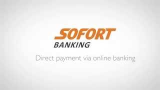 SOFORT Banking Direct payment via online banking on a mobile device [upl. by Ailis]