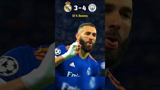 Real Madrid vs Manchester City 🥶🔥 UCL 2022 shorts football youtube [upl. by Karel]