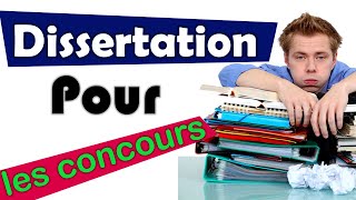 La bonne Méthodologie de la dissertation pour les concours administratifs recrutement  master LP [upl. by Assirod224]