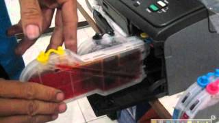 TUTORIAL PEMASANGAN MCISS BROTHER DCPJ125 CARTRIDGE LC39mp4 [upl. by Witte155]