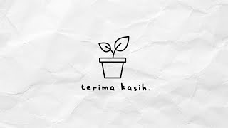 HAL  terima kasih Official Lyric Video [upl. by Fleeman]