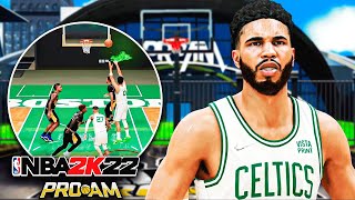 JAYSON TATUM BUILD TAKES OVER PRO AMNBA 2K22 [upl. by Emelin]