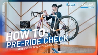 HOW TO PreRide Bike Check with a Pro Mechanic [upl. by Kendal235]