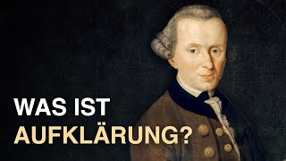 Immanuel Kant · Was ist Aufklärung  1784 [upl. by Odnomyar]