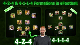 How To Get Closest 424 amp 4114 Formations In eFootball 2024 Mobile  Hidden Formations [upl. by Tice]