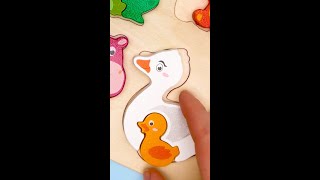 Whos There Its Mama Bear 🐻 Learning Animals for Toddlers [upl. by Anilem]