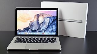 Apple MacBook Pro 13inch with Retina Display 2015 Unboxing amp Overview [upl. by Ocir]