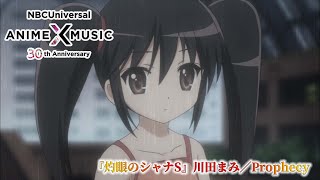 『灼眼のシャナS』OP映像（川田まみ／Prophecy）【NBCユニバーサルAnime✕Music30周年記念OPED毎日投稿企画】 [upl. by Ddahc]