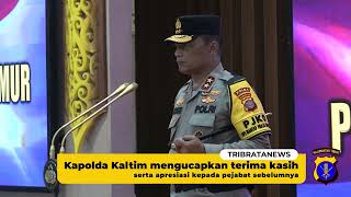 Pergantian Pimpinan di Polres Berau Kapolda Kaltim Pimpin Langsung Upacara Sertijab [upl. by Atekehs181]