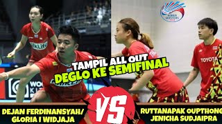 Dejan FerdinansyahGloria Widjaja vs Ruttanapak OutphongJenicha Sudjaipraparat  KOREA MASTERS 2024 [upl. by Stacee]