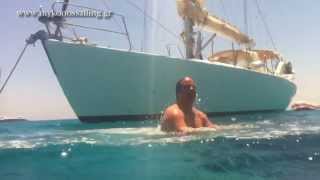 Mykonos Sailing Paraschos Sailing Yacht 52ft [upl. by Steffen170]