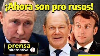 Macron y Scholz se doblegan ante Rusia [upl. by Imat]