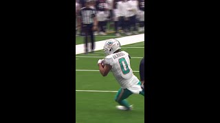 Skylar Thompson with a 18yard touchdown pass to Braxton Berrios vs Houston Texans [upl. by Rory]