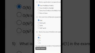 Design and analysis of algorithms  NPTEL 2024  WEEK 7 QUIZ ASSIGNMENT SOLUTION [upl. by Charmian]