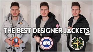 The BEST DesignerLuxury Mens Jackets In 2021 Canada Goose Stone Island amp Paramjumpers [upl. by Noach771]