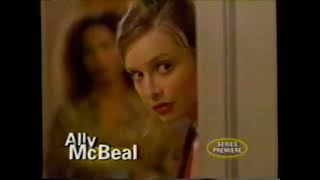 Melrose PlaceAlly McBeal  FOX Monday Night  Television Commercial 1997 [upl. by Anna-Diane224]