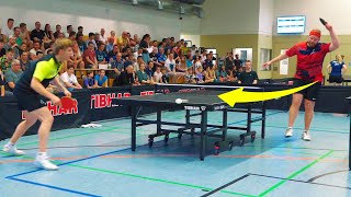 Pongfinity Plays German Table Tennis Tournament [upl. by Komsa]