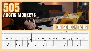 505  Arctic Monkeys Guitar LessonTab [upl. by Bowlds369]