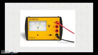 Aflezen stroomsterkte en spanningsmeter [upl. by Anitsirhcairam]