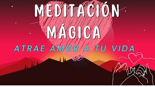 ❤️MEDITACIÓN GUIADA PARA DORMIR Y ATRAER AMOR A TU VIDA 𝐕𝐈𝐀𝐉𝐄 𝐏𝐀𝐑𝐀 𝐄𝐋 𝐀𝐋𝐌𝐀 🧘‍♀️ [upl. by Hedges361]