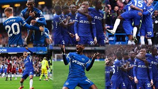 Crazy Celebrations🔥 Chelsea destroys West Ham United  Chelsea Vs West Ham 50 [upl. by Ardnuassac]